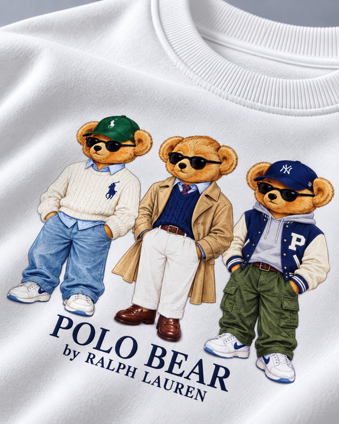 Three Polo Bear Round