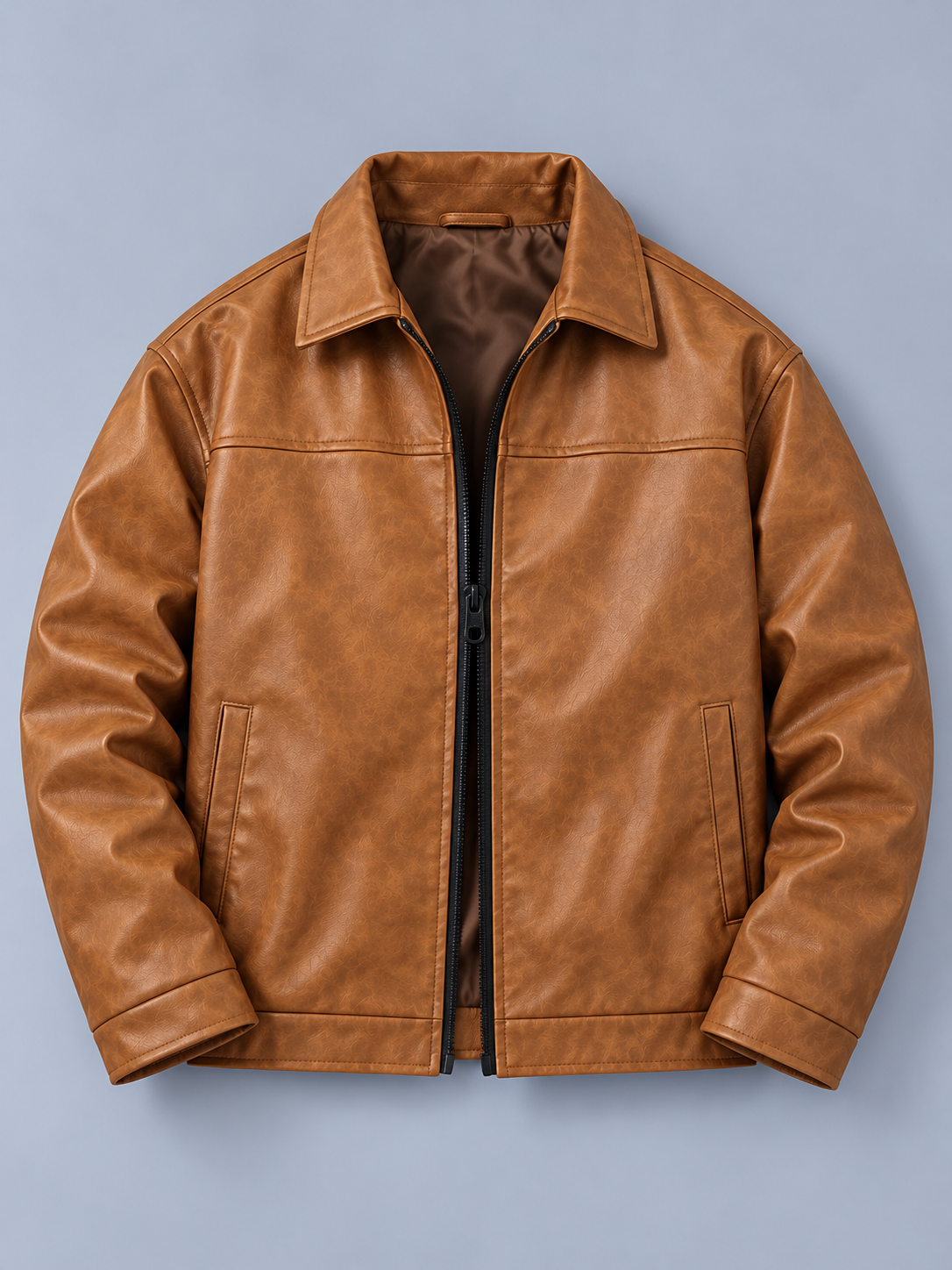 LUXE LEATHER BOMBER