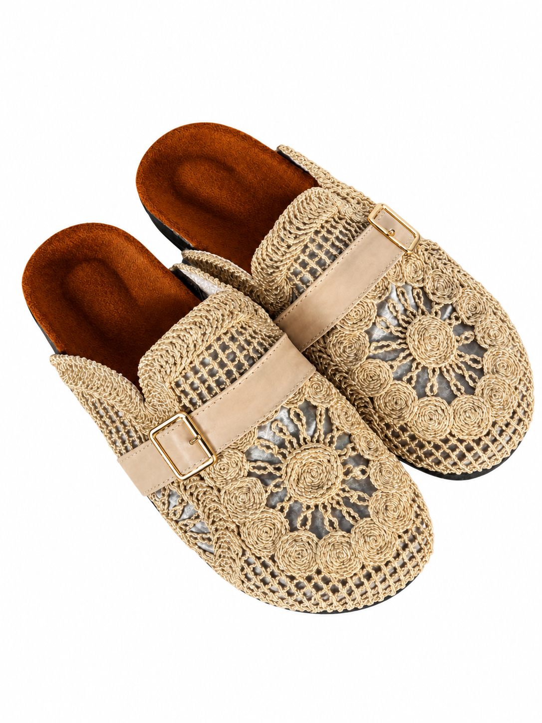 Women's crochet clogs