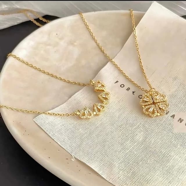 Lucky & Heart Necklace