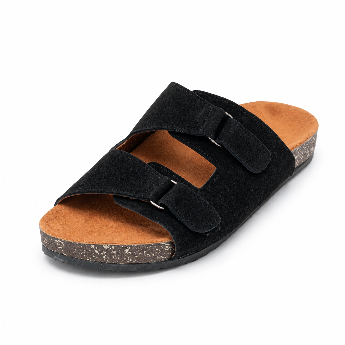 Elastic-strap slippers