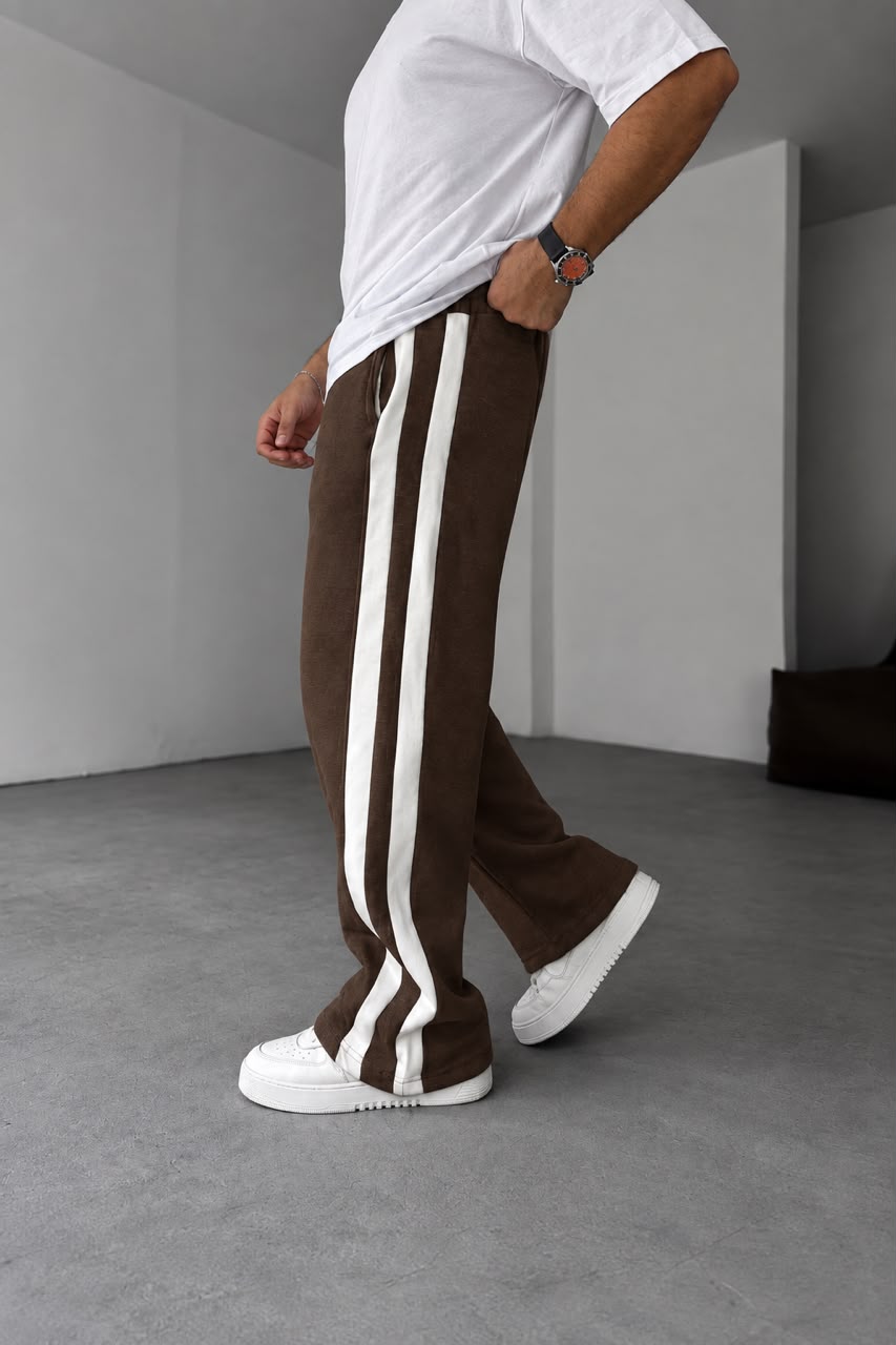 Track Sweatpants Wide Leg