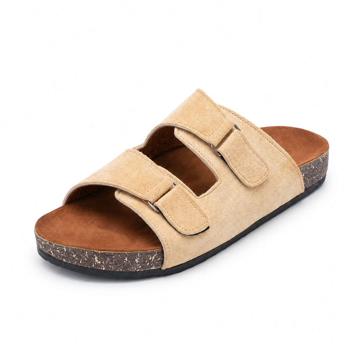 Elastic-strap slippers