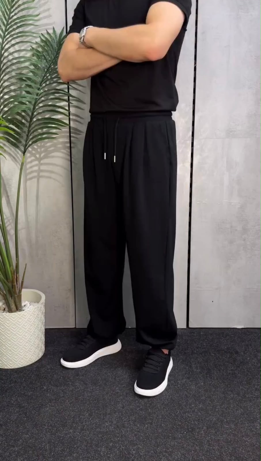 Track Ballon Wide Leg