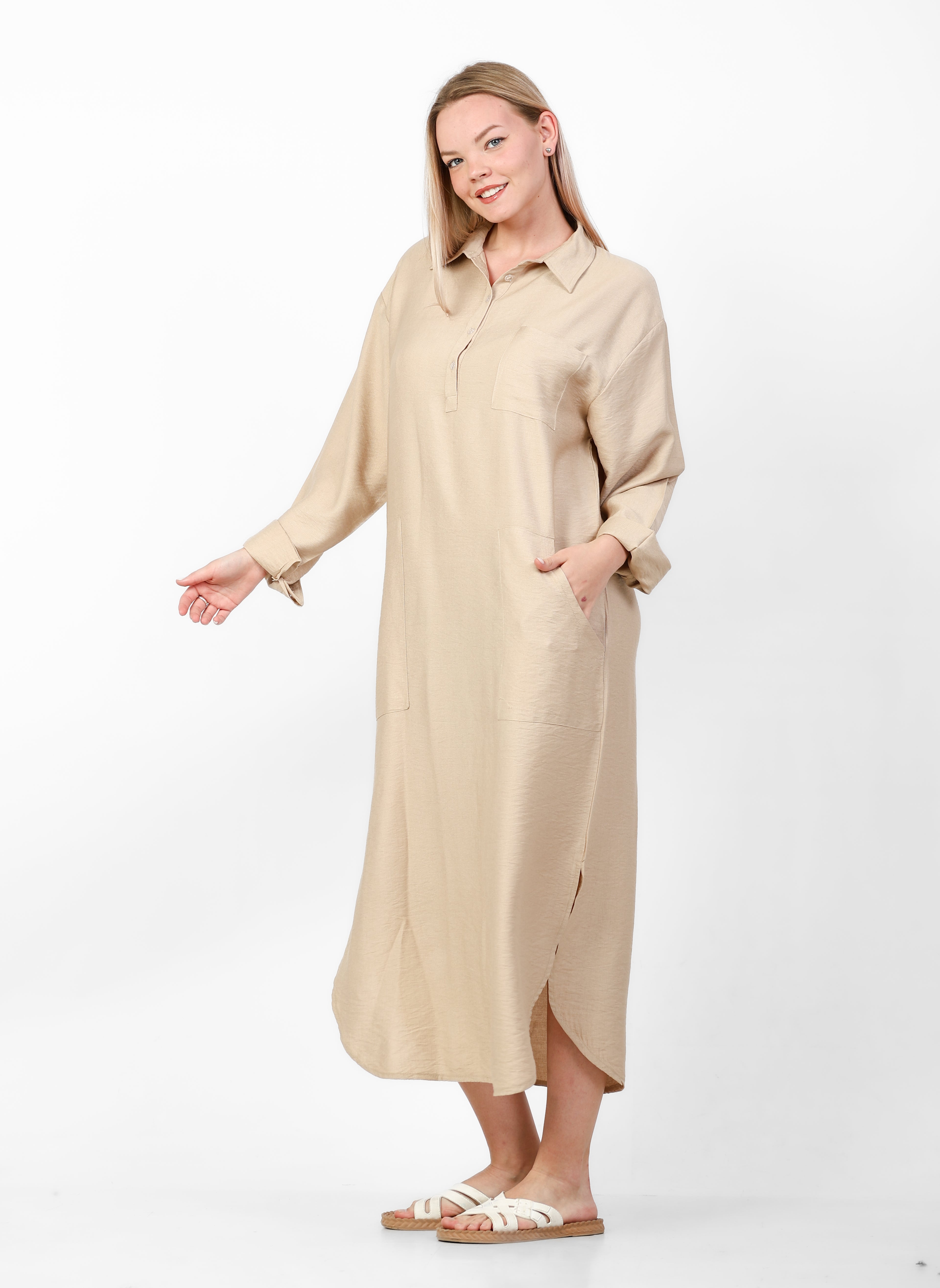 Linen dress