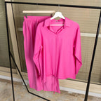 Women's linen suit