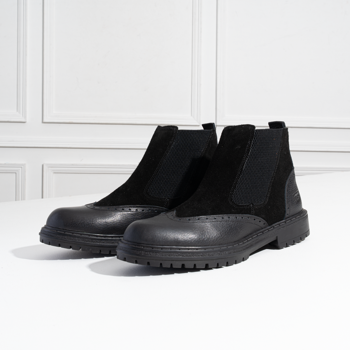 Leather Half Boot