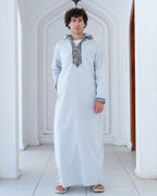 Luxury Fit Jalabya Hooded