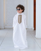 Children's Jalabya with a collar