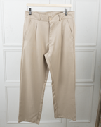 Classic Wide Leg Gabardine