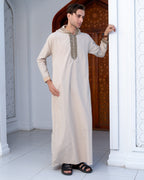 Luxury Fit Jalabya Hooded