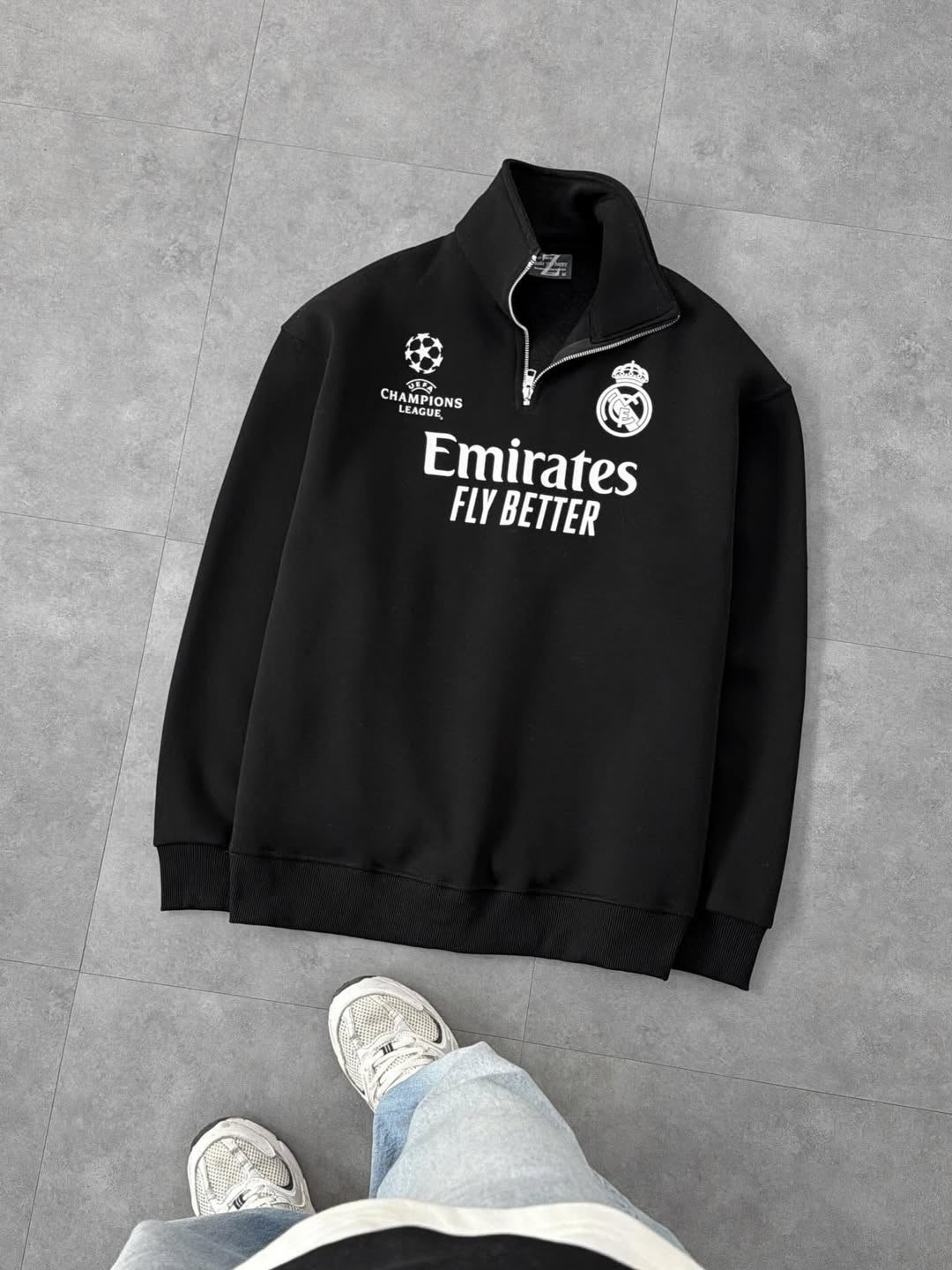 quarter zipper Real Madrid