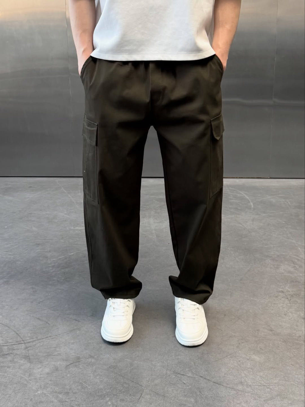 Cargo Wide Leg Pants