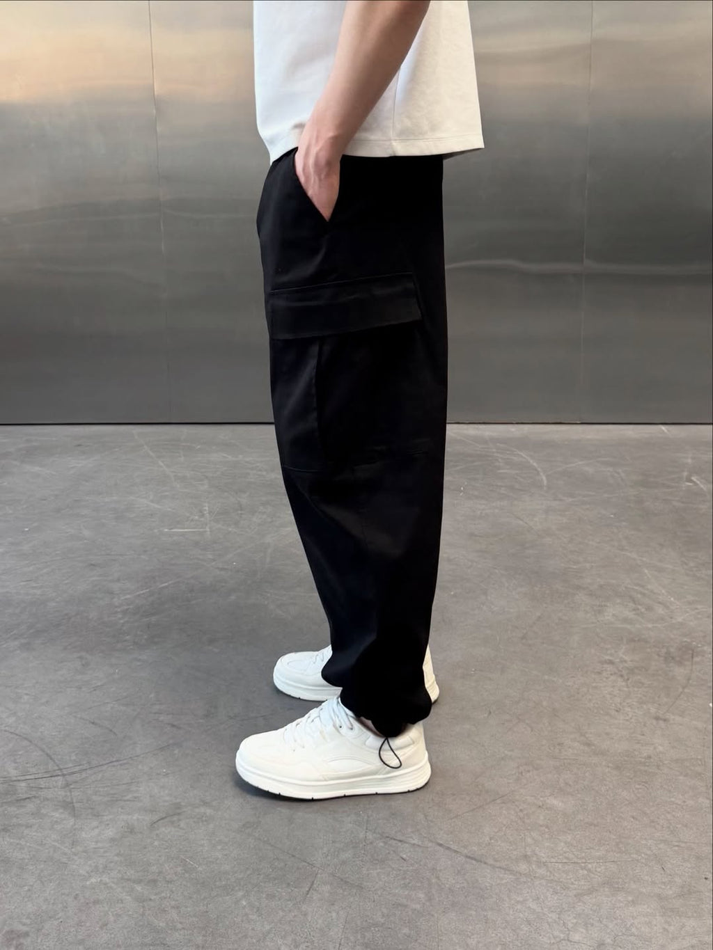 Cargo Wide Leg Pants