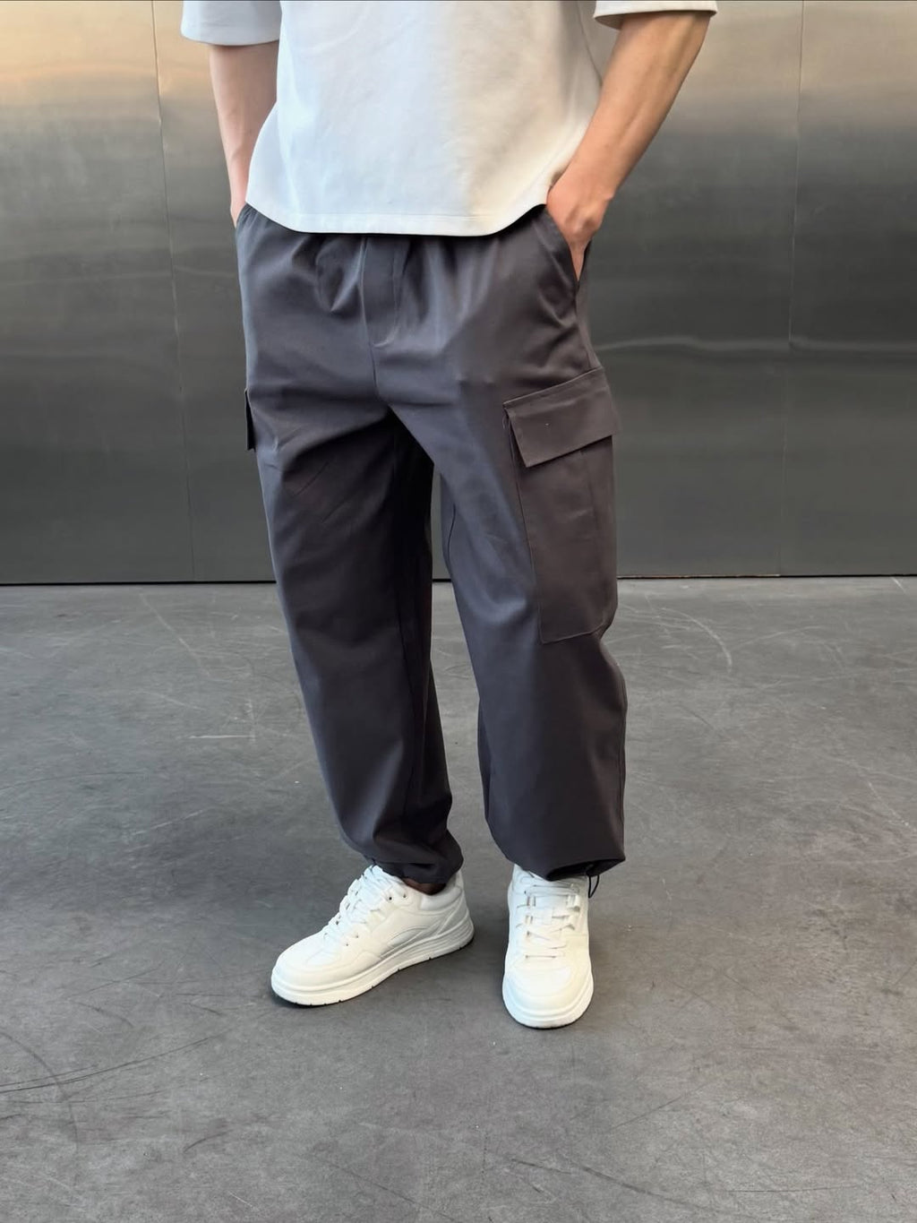 Cargo Wide Leg Pants