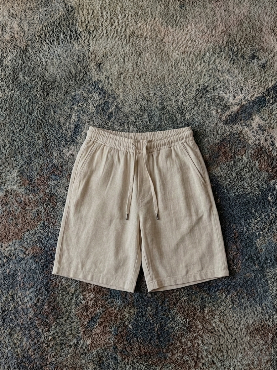 Linen shorts