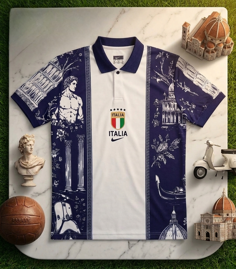 Italia Jacquard T-shirt