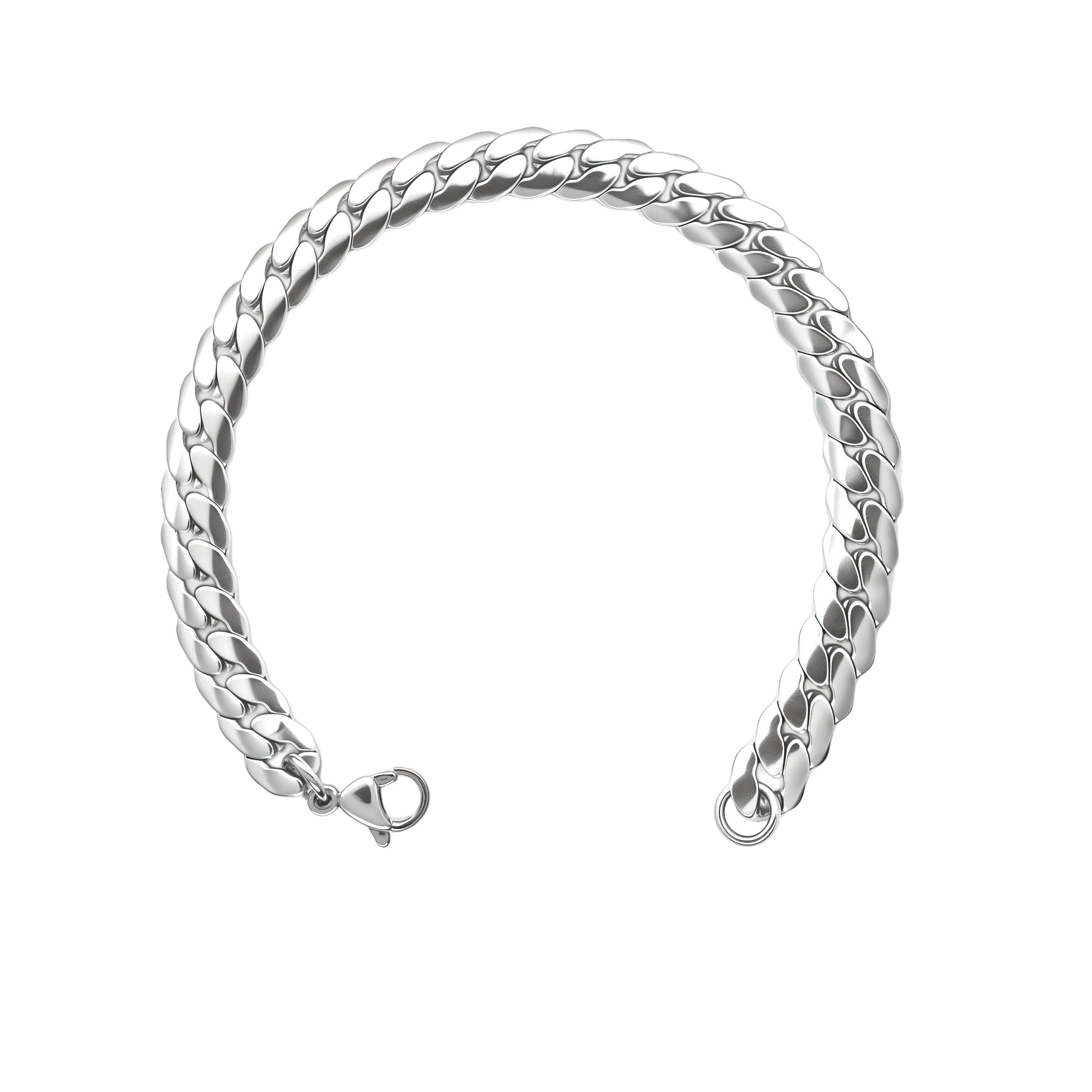 Men's silver bracelet
