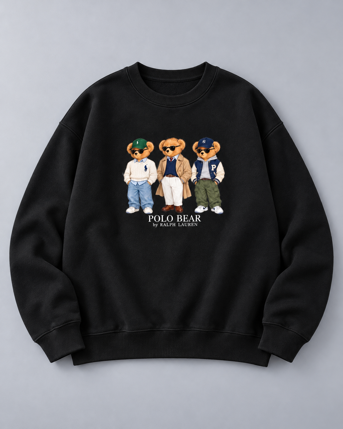 Three Polo Bear Round