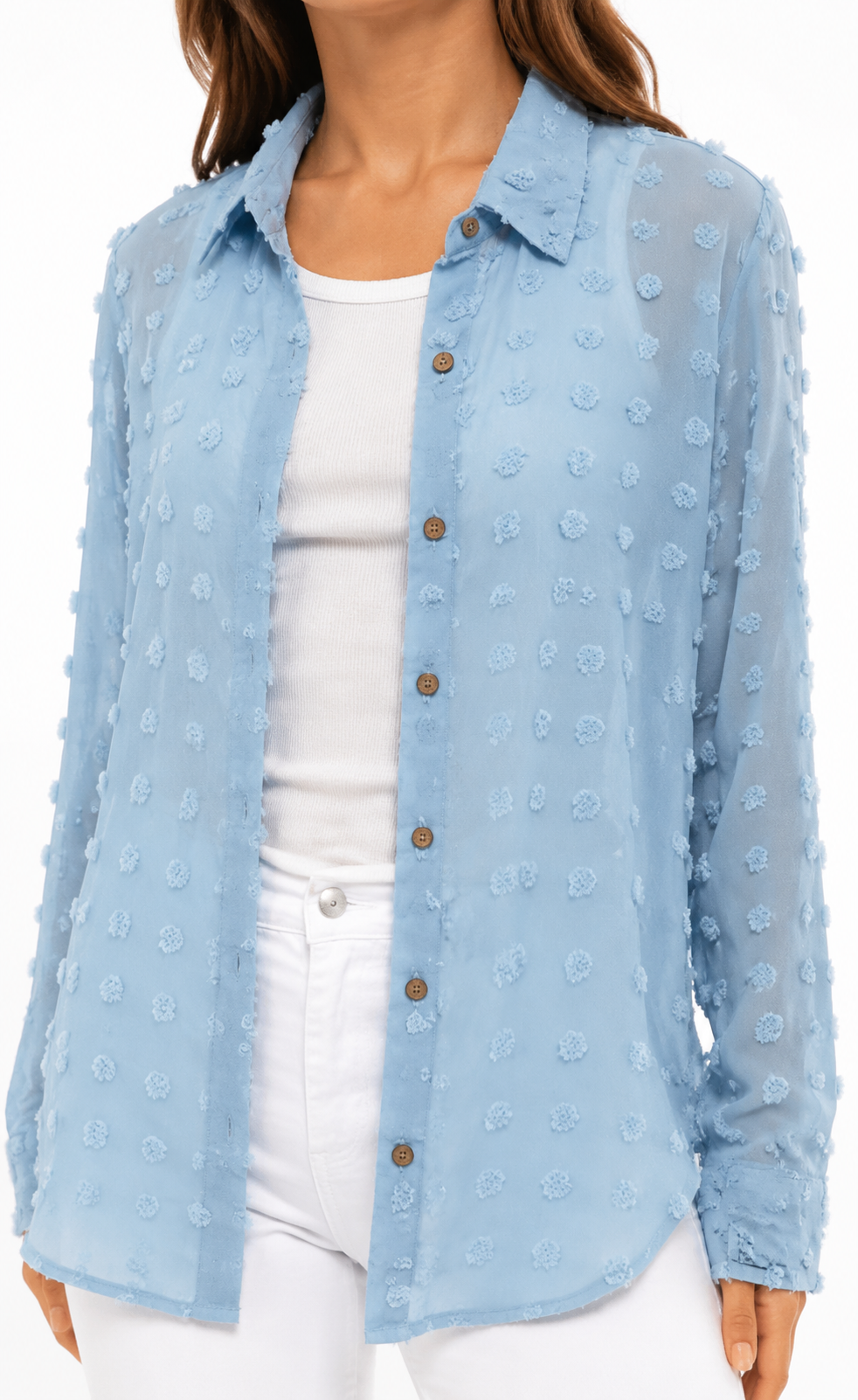 Popcorn shirt with sleeves