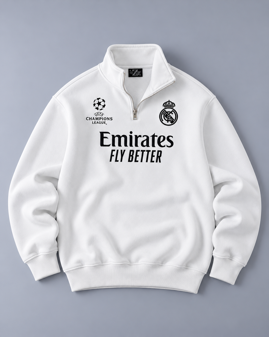 quarter zipper Real Madrid