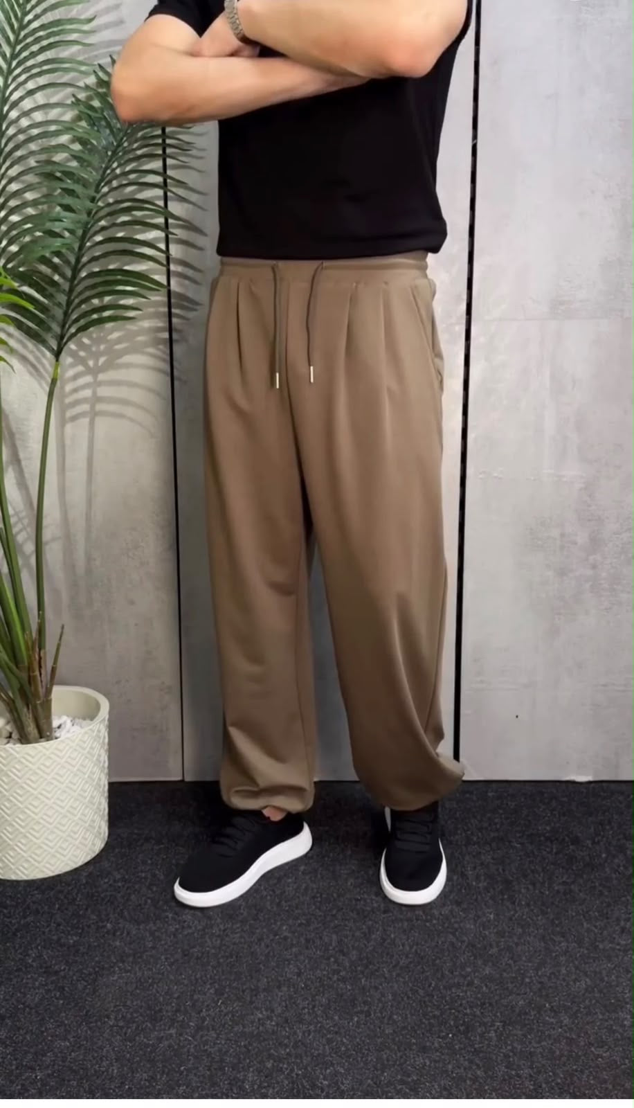 Track Ballon Wide Leg
