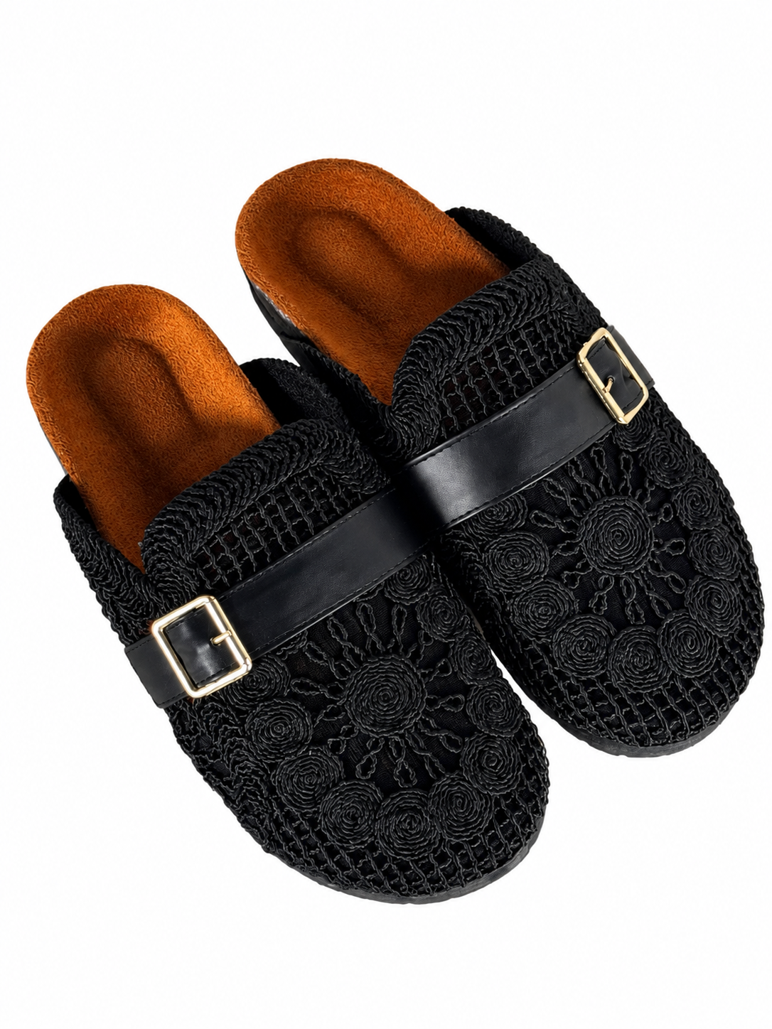 Women's crochet clogs